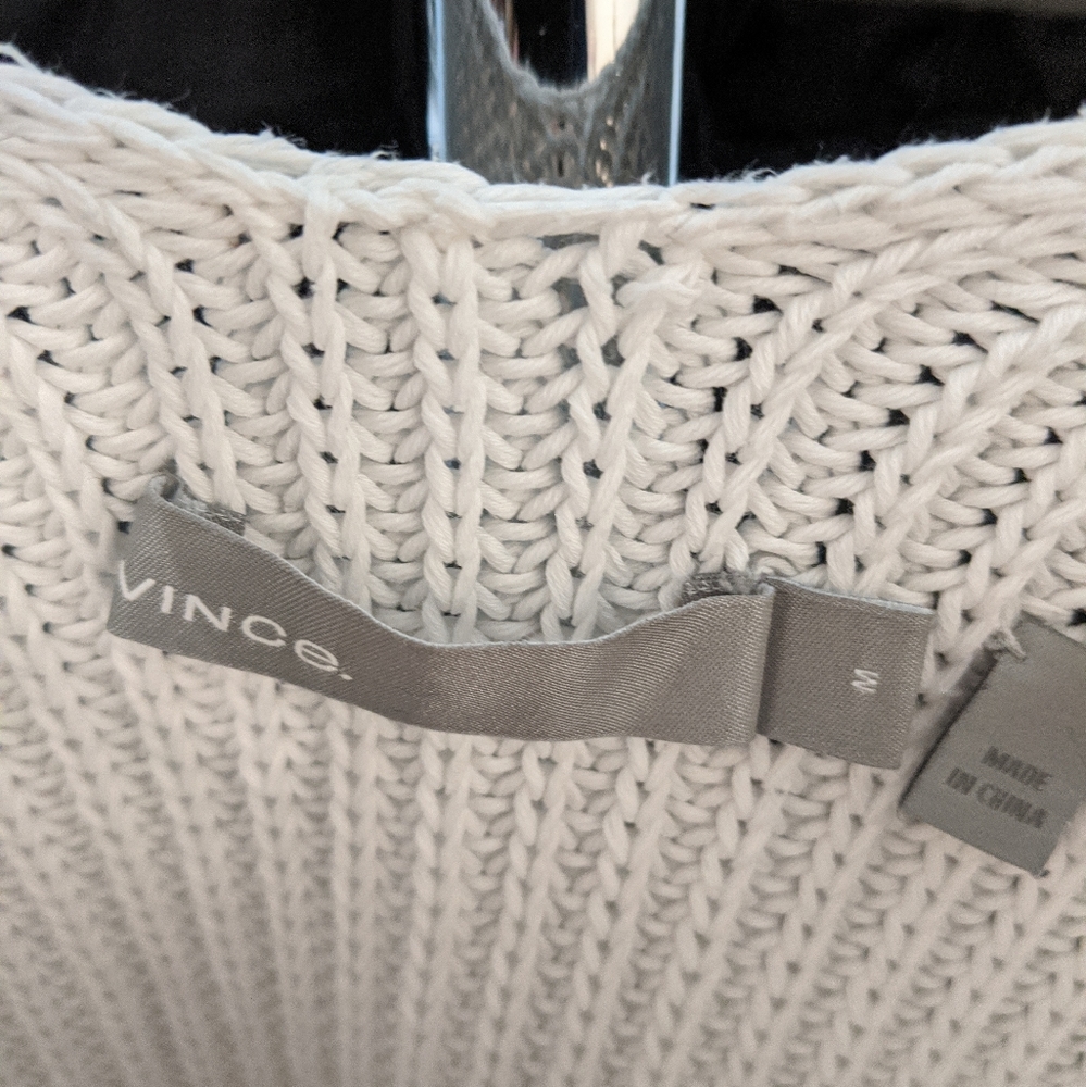 Vince Mixed Rib Sweater - Picture 2 of 4